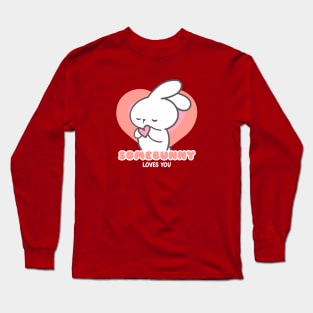 Love is in the Air: Somebunny Loves You! Long Sleeve T-Shirt